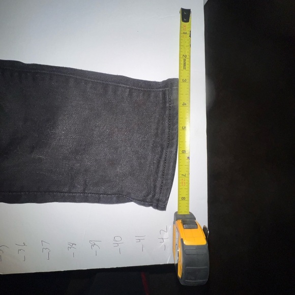 Black Denim Jeans - Picture 4 of 8